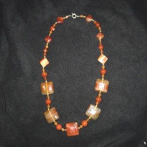 Carnelian Stone Necklace